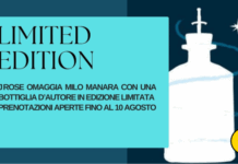 J.Rose omaggia Milo Manara con una bottiglia d’autore in edizione limitata