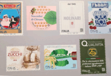 Sette le aziende celebrate dai francobolli presentati al Mimit per il settore alimentare
