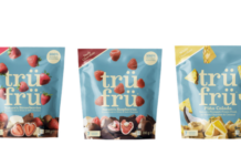 Trü Frü debutta in Italia: snack surgelati di frutta e cioccolato in tre varianti