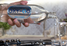 Oxy-Go, acqua iper-ossigenata in vetro per ristorazione, bar e wellness