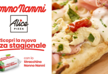 Lo Stracchino Nonno Nanni protagonista della pizza estiva di Alice Pizza