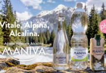 Acqua Minerale Maniva torna in TV con oltre 2.000 spot su La7 e La7 Cinema