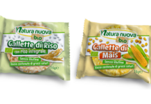 Natura Nuova Bio amplia la gamma snack con gallette di mais e riso monoporzione